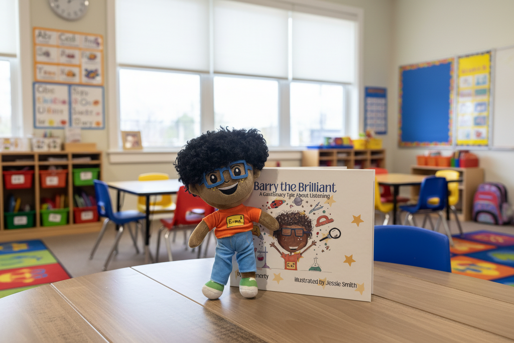 Barry Book and Plushie Bundle